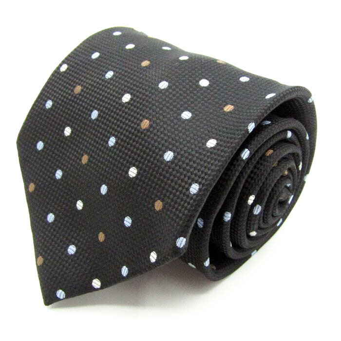 CLUB LAMER クラブラメール ブランド ネクタイ ドット PO メンズ ブラック 【中古】(4)