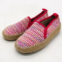 エミュー スリッポン 未使用 K12198S GumWeaveKids シューズ 靴 キッズ 女の子用 K10サイズ ピンク EMU Australia 【中古】