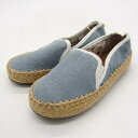 エミュー スリッポン 未使用 GumKids K11385S シューズ 靴 キッズ 女の子用 K10サイズ ライトブルー EMU Australia 【中古】
