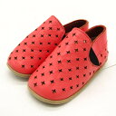 エミュー スリッポン 未使用 B11959S Alexandrina シューズ 靴 ベビー 女の子用 0-6Mサイズ コーラル EMU Australia 【中古】