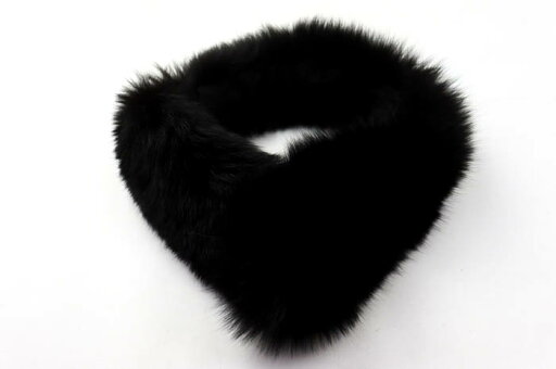 サガファーズ マフラー ファーティペット ブランド レディース ブラック SAGA FURS 【中古】 サガファーズ マフラー ファーティペット ブランド レディース ブラック SAGA FURS 【中古】