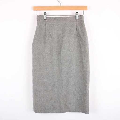 WOOL ウールタイトスカート イタリア製 ボトムス レディース 40サイズ グレー Pizico 【中古】 WOOL ウールタイトスカート イタリア製 ボトムス レディース 40サイズ グレー Pizico 【中古】
