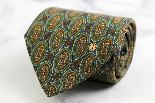 ダンヒル ブランド ネクタイ シルク 小紋柄 総柄 伊製生地 PO メンズ ネイビー Dunhill 【中古】 ダンヒル ブランド ネクタイ シルク 小紋柄 総柄 伊製生地 PO メンズ ネイビー Dunhill 【中古】