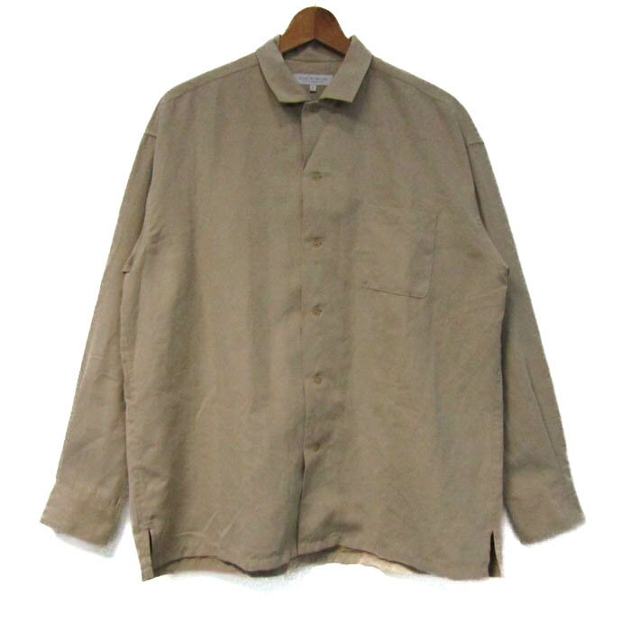 【全品39％OFFクーポン配布中】ユナイテッドアローズ カバーオール シャツジャケット ブルゾンブランド アウター メンズ Lサイズ ベージュ UNITED ARROWS 【中古】(4)