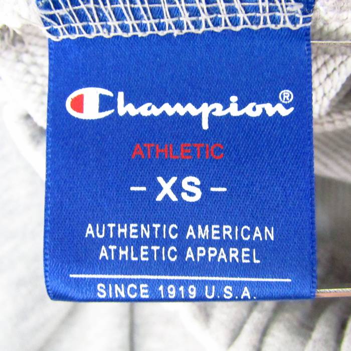 チャンピオン パンツ スウェットパンツ スポーツウエア ボトムス メンズ XSサイズ グレー Champion 【中古】