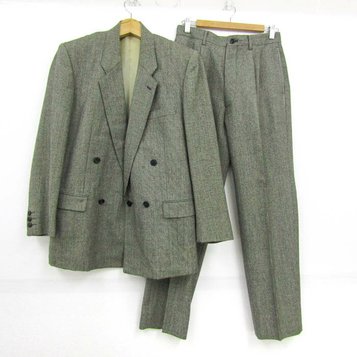 カールヘルム スーツ セットアップ 上下セット ジャケット パンツ フォーマル レディース Mサイズ グレー系 Karl Helmut 【中古】