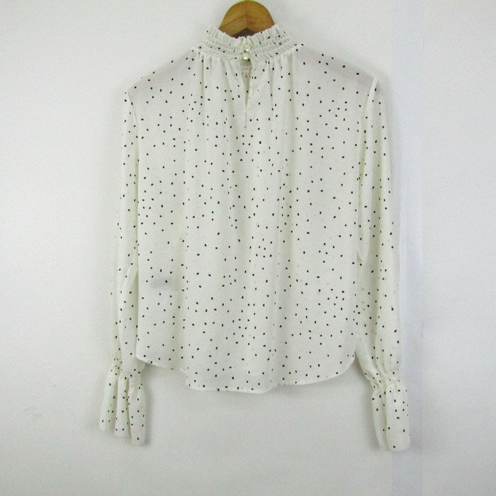 アンナニコラ ブラウス シャツ トップス レディース 38サイズ ベージュ系×ブラック ANNA NICOLA 【中古】