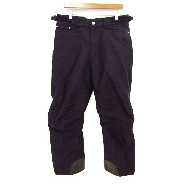 DESCENTE デサント パンツ ボトムス ジェノーム 中綿入り スポーツウエア 大きいサイズ メンズ Oサイズ ブラック 【中古】