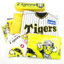 阪神タイガース タオル バッグ 財布等 7点セット 野球 応援グッズ まとめて 大量 メンズ HANSHIN Tigers 【中古】