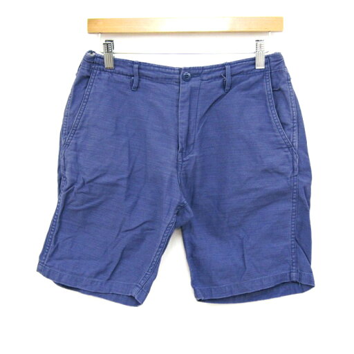 【楽天スーパーSALE 50%OFF 9月4日20:00〜9月11日01:59まで】コーエン ショートパンツ ボトムス ワークパンツ コットン メンズ Lサイズ ブルー coen 【中古】 【楽天スーパーSALE 50%OFF 9月4日20:00〜9月11日01:59まで】コーエン ショートパンツ ボトムス ワークパンツ コットン メンズ Lサイズ ブルー coen 【中古】