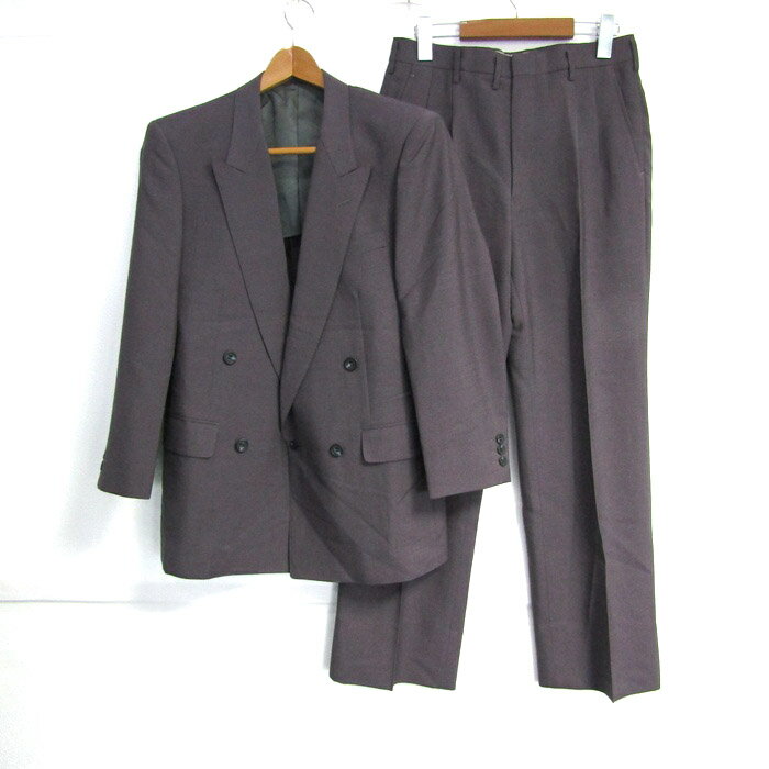 ウィンザー スーツ セットアップ 上下セット ダブルブレスト fushimi nakamura メンズ L#2DF28918サイズ グレー WINDSOR 【中古】