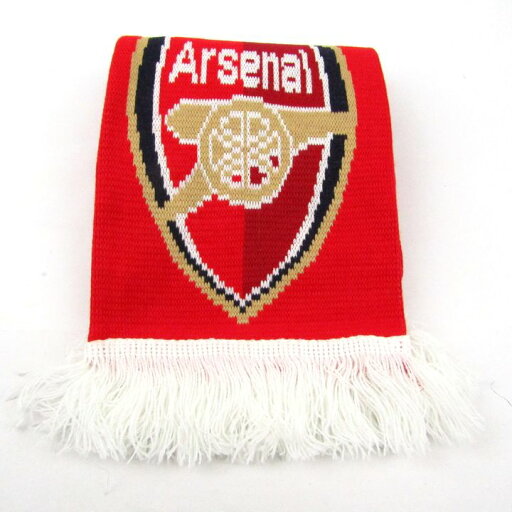 アーセナル マフラー フットボール 公式グッズ サッカー 応援 小物 メンズ レッド Arsenal 【中古】 アーセナル マフラー フットボール 公式グッズ サッカー 応援 小物 メンズ レッド Arsenal 【中古】