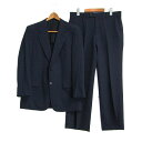 マントゥマン スーツ セットアップ 上下セット ウール混 メンズ フリーサイズ ネイビー MAN to MAN 【中古】