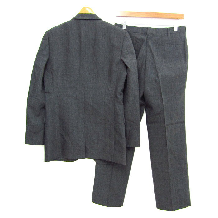 カネボウ スーツ セットアップ 上下セット kaneboTEX 日本製 メンズ 1YA6/78YA1-6サイズ グレー KANEBO 【中古】