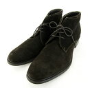 STEFANO ROSSI ステファノロッシ チャッカブーツ スエード レースアップ ブランド シューズ 靴 メンズ 26サイズ ブラウン 【中古】(4)
