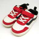 VANS バンズ スニーカー ローカット シューズ 靴 白 赤 キッズ 男の子用 17サイズ ホワイト×レッド 【中古】(4)