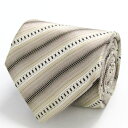 サビルロウ ブランド ネクタイ シルク ストライプ柄 PO メンズ ベージュ Savile Row 【中古】(4)