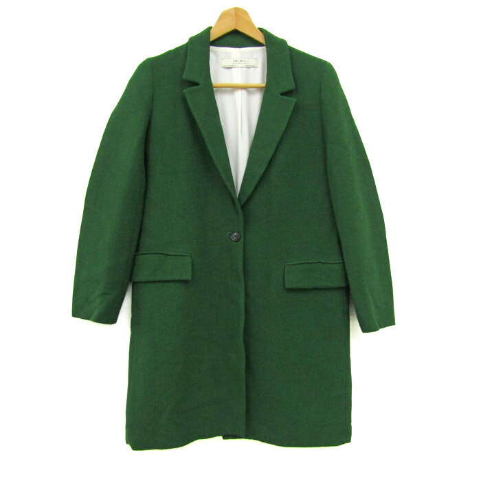 楽天市場】ZARA コート(カラーグリーン)(レディース 楽天市場】ZARA コート(カラーグリーン)(レディース