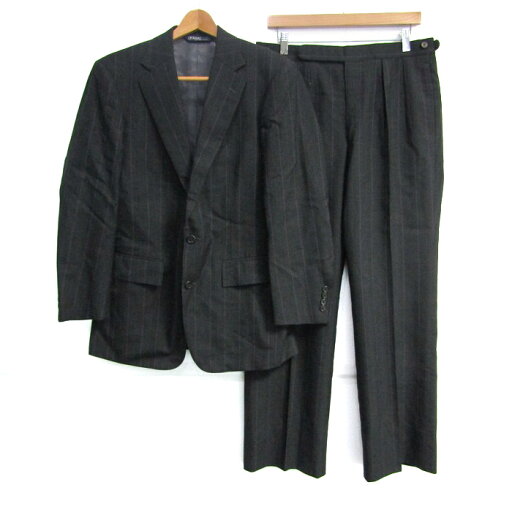 ポロバイラルフローレン スーツ セットアップ ウール ブランド 上下セット 黒 メンズ C94-w82-T175サイズ ブラック Ralph Lauren 【中古】 ポロバイラルフローレン スーツ セットアップ ウール ブランド 上下セット 黒 メンズ C94-w82-T175サイズ ブラック Ralph Lauren 【中古】