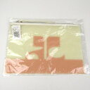 クレージュ ポーチ クラッチバッグ 未使用 ロゴ バイカラー ブランド レディース オレンジ courreges 【中古】