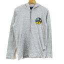 ポールスミスジーンズ パーカー トップス ハーフジップ 長袖 レディース Mサイズ グレー Paul Smith JEANS 【中古】