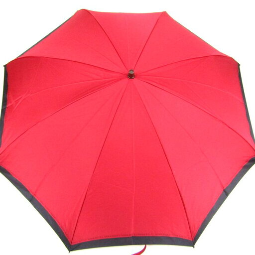 NINA RICCI ニナリッチ 折りたたみ傘 収納時約37cm ブランド レディース レッド 【中古】 NINA RICCI ニナリッチ 折りたたみ傘 収納時約37cm ブランド レディース レッド 【中古】