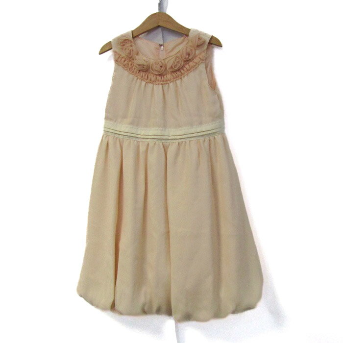 【全品39％OFFクーポン配布中】組曲 クミキョク ワンピース トップス ノースリーブ ドレス キッズ 女の..