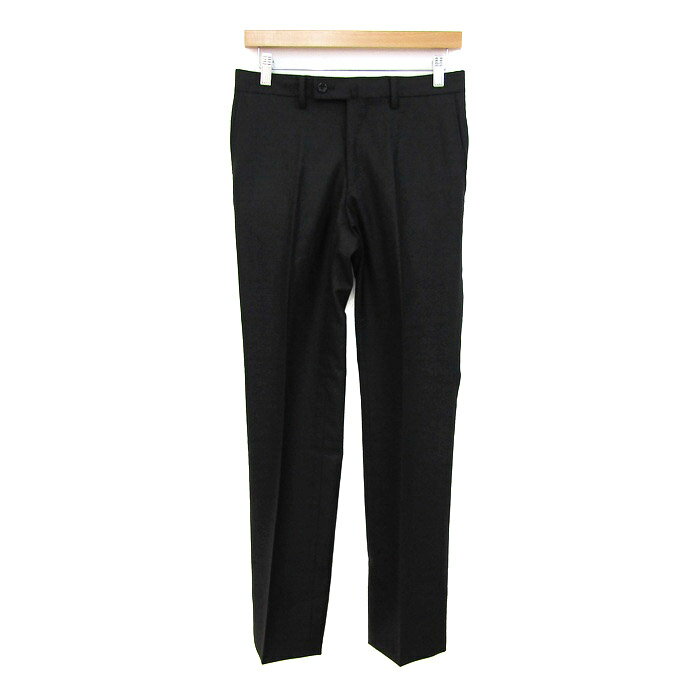 Durban ダーバン パンツ ボトムス スラックス ウール 日本製 メンズ 73サイズ ブラック 【中古】