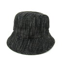 IY BASICS アイワイベーシック ハット 日本製 コットン 帽子 ブランド レディース 59cmサイズ グレー 【中古】