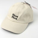 Ricca Ricca リッカリッカ キャップ 未使用 リボン 編み上げ 帽子 ブランド キッズ 女の子用 53.5-57.5cmサイズ ベージュ 【中古】
