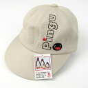 pingu ピングー キャップ 未使用 コットン ロゴ 帽子 ブランド 男の子 キッズ 女の子用 52サイズ ベージュ 【中古】