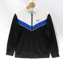 NIKE ナイキ ジャージ トラックジャケット スポーツウエア トレーニングウエア アウター トップス レディース Lサイズ ブラック系 【中古】