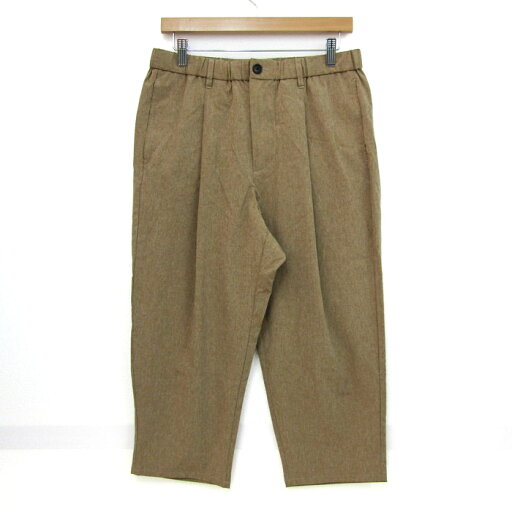 UNITED AVIATION ユナイテッドアビエーション クロップドパンツ ストレッチ ボトムス メンズ Lサイズ ベージュ系 【中古】 UNITED AVIATION ユナイテッドアビエーション クロップドパンツ ストレッチ ボトムス メンズ Lサイズ ベージュ系 【中古】