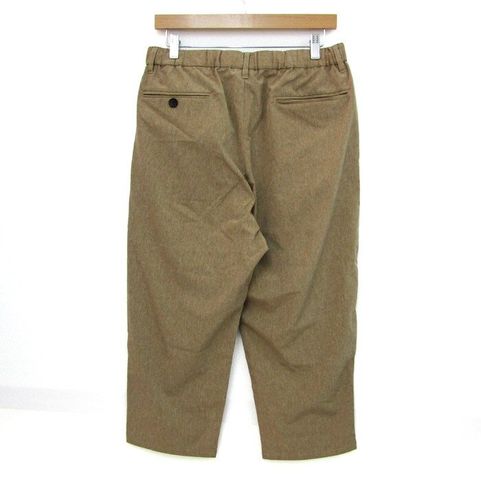 UNITED AVIATION ユナイテッドアビエーション クロップドパンツ ストレッチ ボトムス メンズ Lサイズ ベージュ系 【中古】