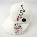 pingu ピングー キャップ コットン 帽子 ブランド キッズ 女の子用 54サイズ ホワイト 【中古】