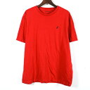 NAUTICA ノーティカ 半袖Tシャツ トップス クルーネック アメリカ古着 ヴィンテージ メンズ Mサイズ レッド系 【中古】(4)
