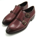 ZARA ザラ ローファー ビジネスシューズ ダブルバックル 靴 メンズ 41サイズ ブラウン 【中古】