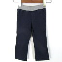 MIKIHOUSE ミキハウス パンツ ボトムス ストレッチ ホットビスケッツ ベビー 男の子用 90サイズ ネイビー 【中古】
