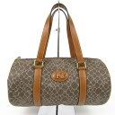 NINA RICCI ニナリッチ ボストンバッグ ジラフ柄 トートバッグ 鞄 カバン ブランド レディース ブラウン 【中古】