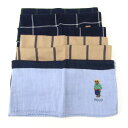 POLO RALPH LAUREN ポロ・ラルフローレン ポロベア ハンカチ 6点セット まとめて 大量 ブランド レディース メンズ 【中古】