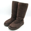 UGG アグ ムートンブーツ ブランド シューズ 靴 N5815 レディース 24サイズ ブラウン 【中古】(4)