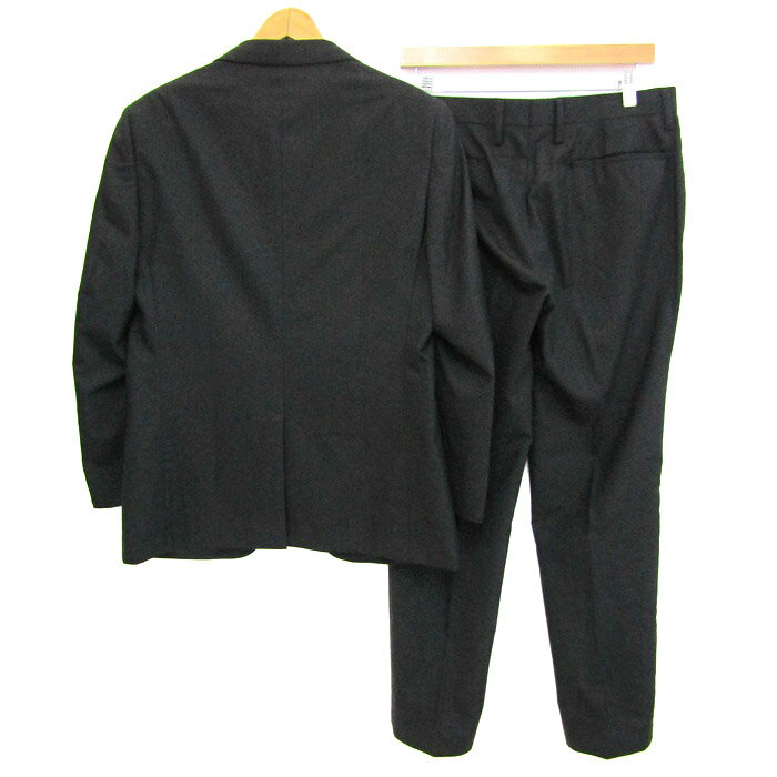 NORTHLAKE ノースレイク スーツ セットアップ 上下セット ジャケット パンツ メンズ 94AB5サイズ ブラック 【中古】