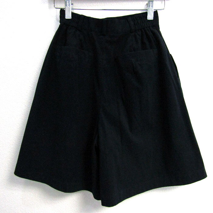 Christian Dior SPORTS クリスチャンディオールスポーツ ハーフパンツ スエード調 ボトムス レディース Sサイズ ネイビー 【中古】