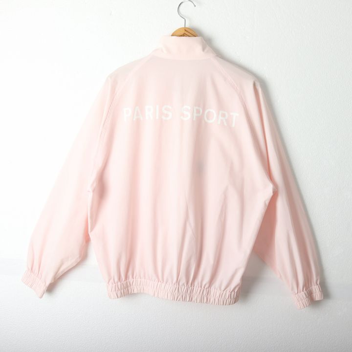 PARIS SPORT パリススポーツ コーチジャケット ブルゾン ジャンパー アウター レディース Lサイズ ピンク系 【中古】