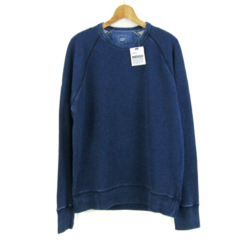 GAP ギャップ スウェット トレーナー 長袖 1969 INDIGO トップス メンズ Lサイズ ブルー系 【中古】 GAP ギャップ スウェット トレーナー 長袖 1969 INDIGO トップス メンズ Lサイズ ブルー系 【中古】