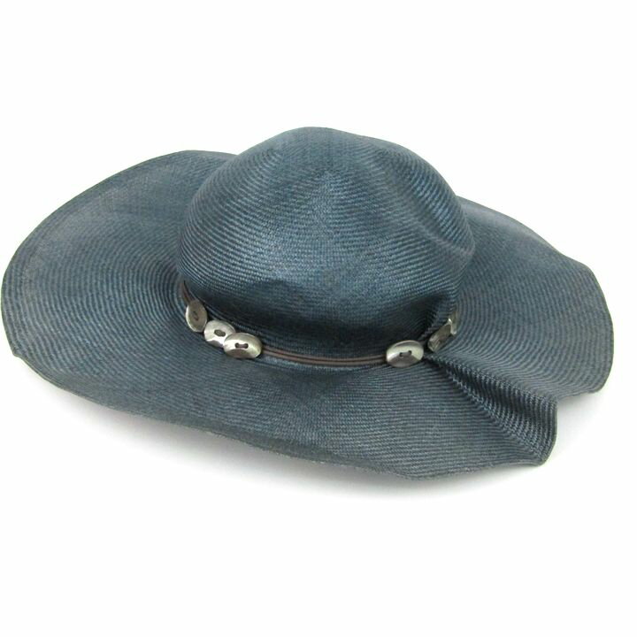 【タグ付未使用】ランバン濃紺ハット　　　　　　日本製　LANVIN タグ付未使用】ランバン濃紺ハット 日本製 LANVIN Yahoo