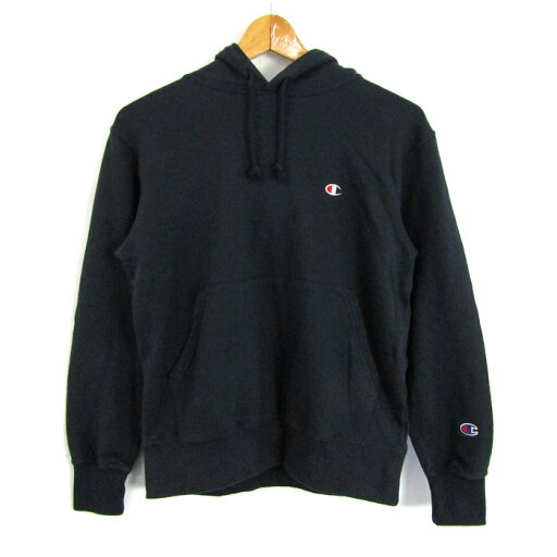 Champion チャンピオン パーカー トップス プルオーバー スウェット コットン メンズ Mサイズ ネイビー 【中古】 Champion チャンピオン パーカー トップス プルオーバー スウェット コットン メンズ Mサイズ ネイビー 【中古】