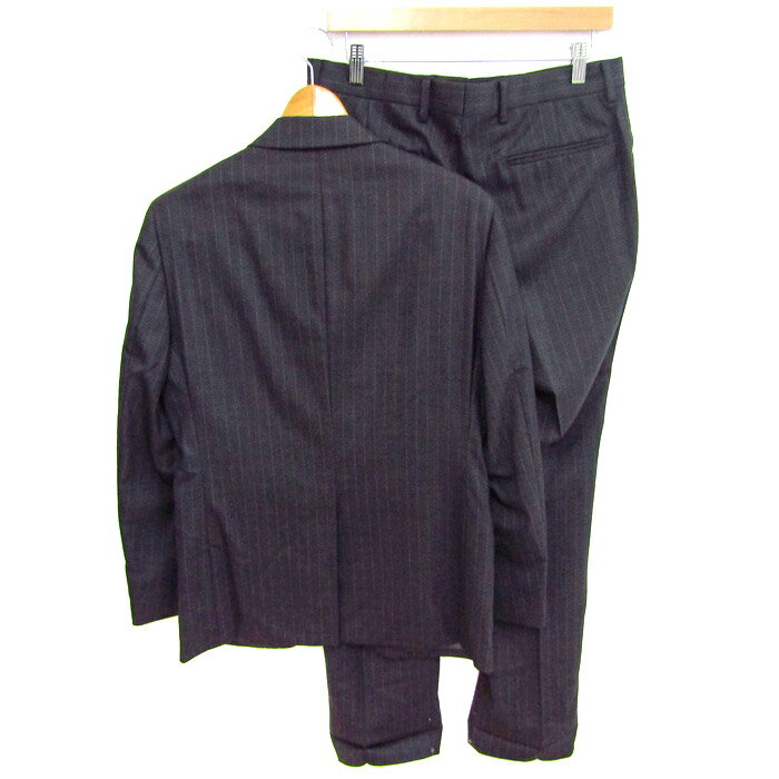 Durban ダーバン スーツ セットアップ ウール100% ブランド 上下セット 記名有 日本製 メンズ A6L10サイズ グレー系 【中古】