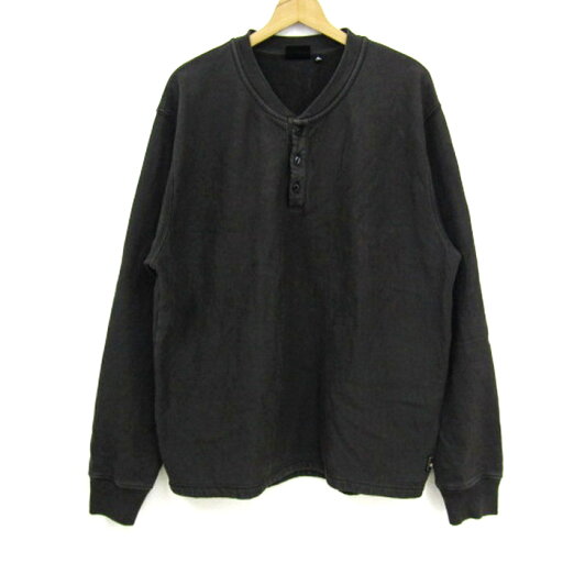 STUSSY ステューシー スウェット トレーナー 長袖 大きいサイズ コットン100% 裏起毛 トップス メンズ XLサイズ グレー系 【中古】 STUSSY ステューシー スウェット トレーナー 長袖 大きいサイズ コットン100% 裏起毛 トップス メンズ XLサイズ グレー系 【中古】
