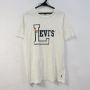 Levi's リーバイス 半袖Tシャツ トップス ロゴT コットン メンズ Mサイズ ホワイト 【中古】(4)